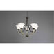 Noma 5 Light 28.5 inch Antique Bronze Chandelier Ceiling Light, Design Series